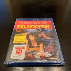 NEW Pulp Fiction Movie Blu-Ray DVD Disc Factory Sealed Director Approved Miramax
